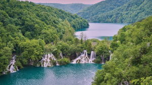 Plitvice Lakes on a Bunnik Tour of Croatia