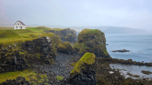 Arnarstapi coastline, Iceland by Dennis Bunnik