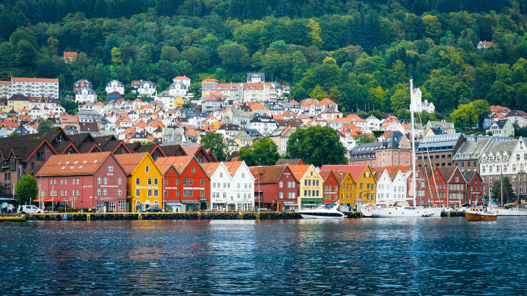 Bergen, Norway by Dennis Bunnik