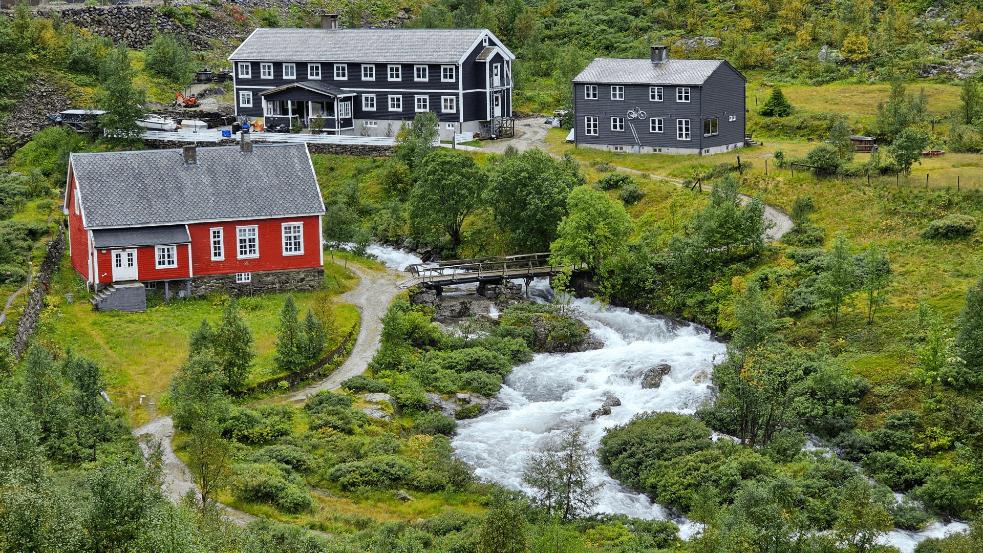 Flåm, Norway by Dennis Bunnik