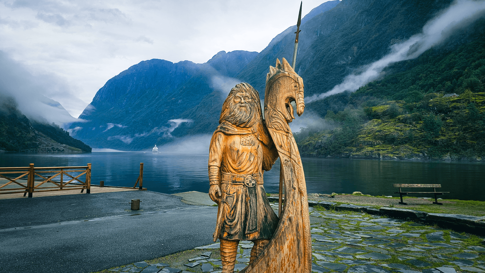 Gudvangen, Norway by Dennis Bunnik