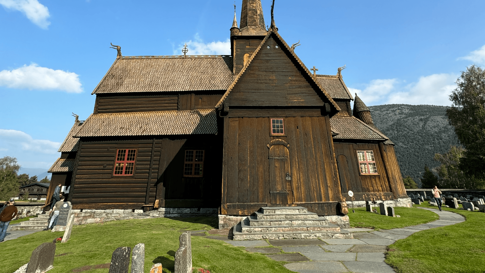 Lom Stave Church, Norway by Bailey Bunnik