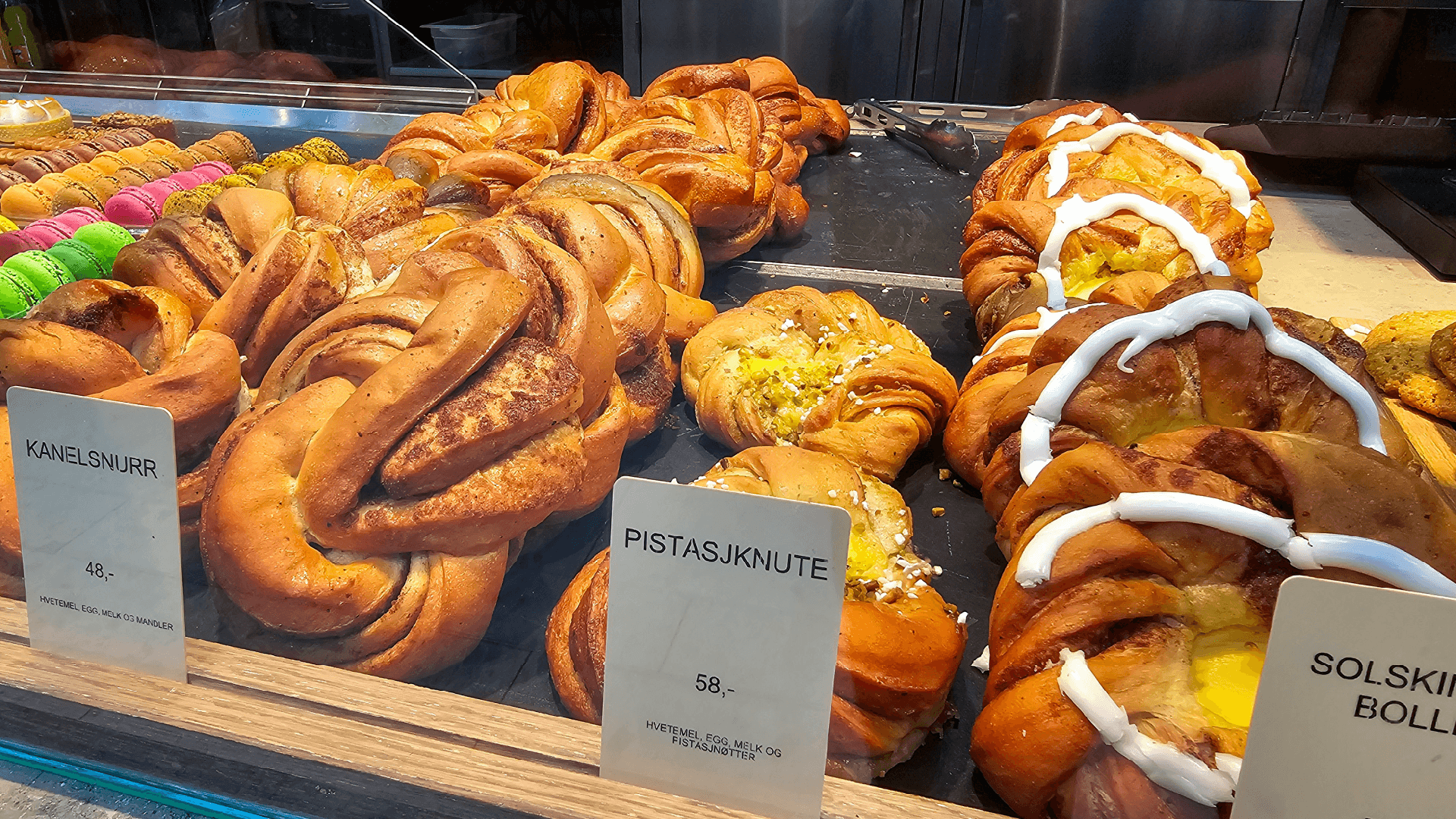 Norwegian pastries in Oslo, Norway by Dennis Bunnik