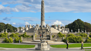 Vigeland Sculpture Park, Oslo, Norway by Dennis Bunnik