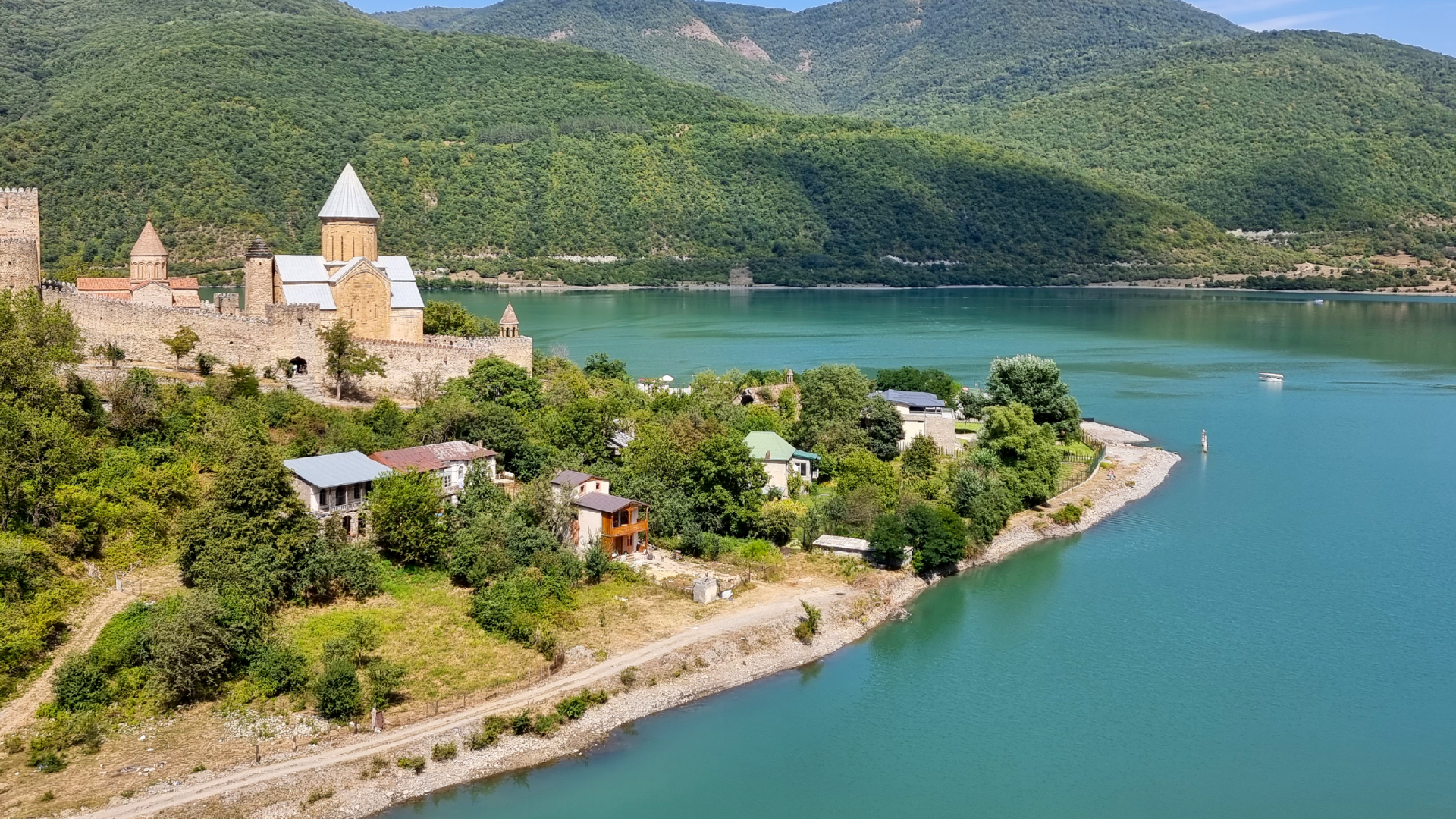 Ananuri Fortress, Georgia captured by Dennis Bunnik