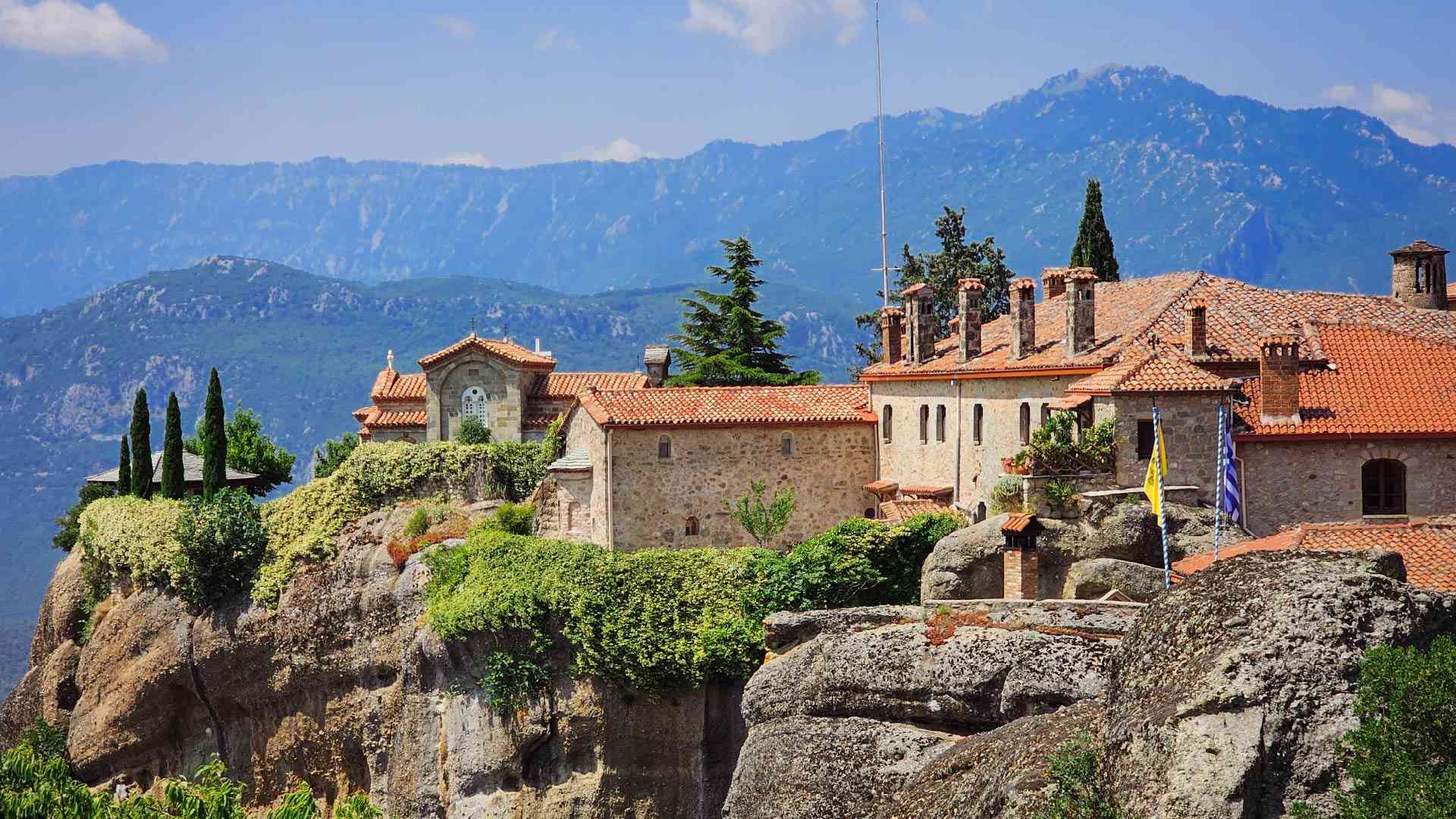 Meteora on a Bunnik Tour of Greece