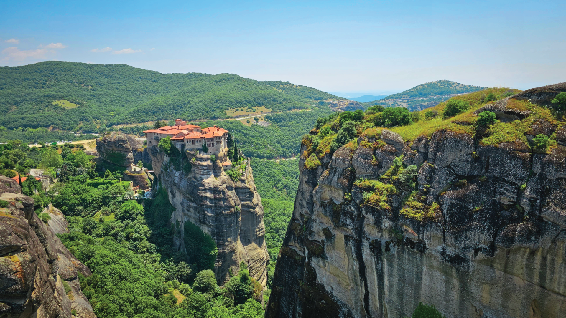 Meterora on a Bunnik Tour of Greece