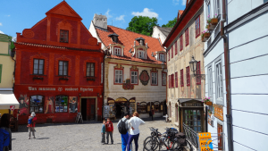 Český Krumlov, Czech Republic by Dennis Bunnik