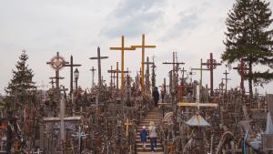 Hill of Crosses, Latvia by Sacha Bunnik
