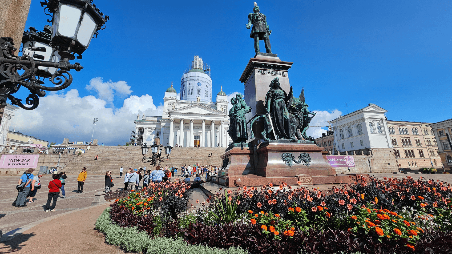 Senate Square in Helsinki, Finland by Dennis Bunnik