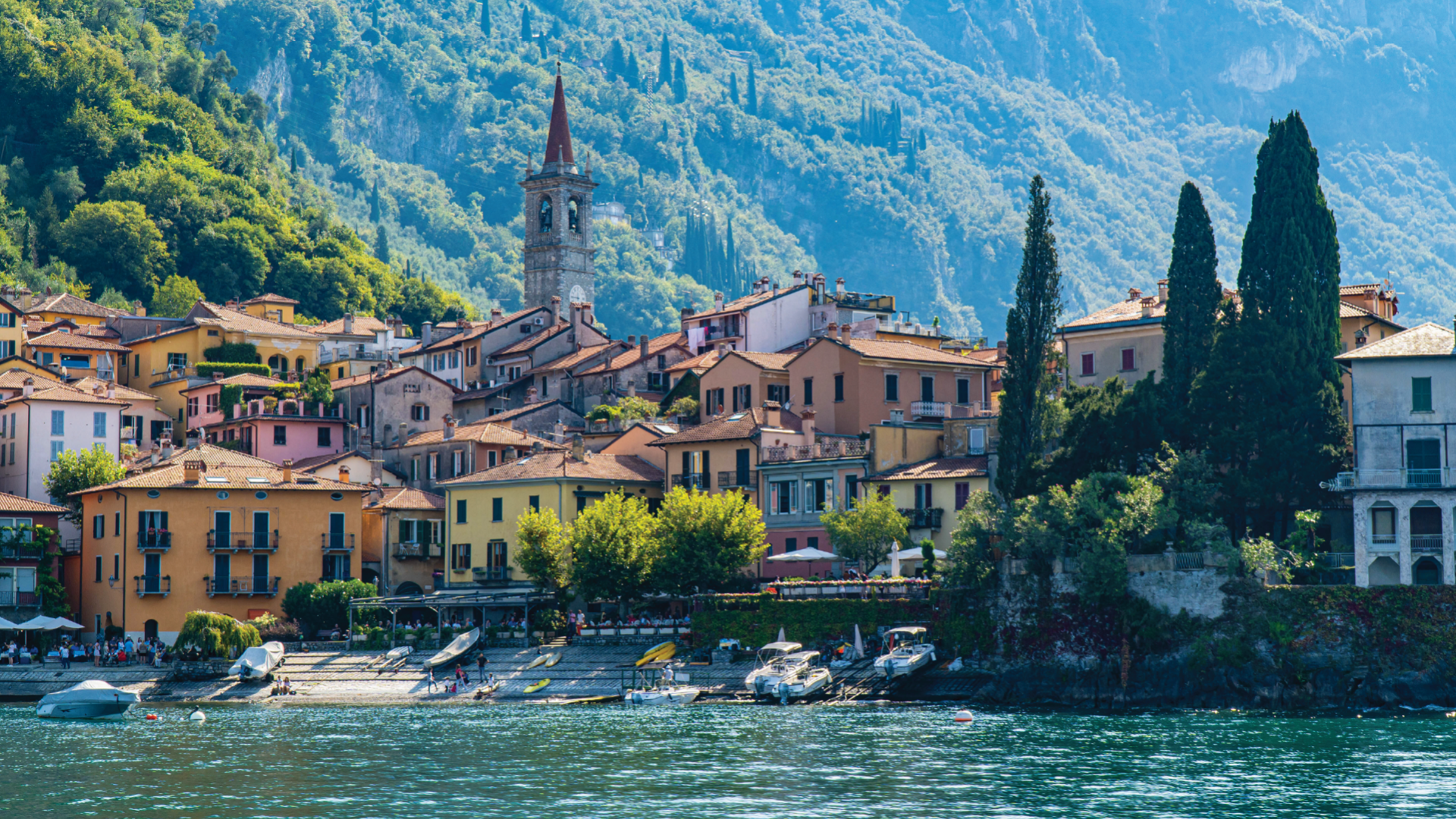Lake Como on a Bunnik Tour of Italy