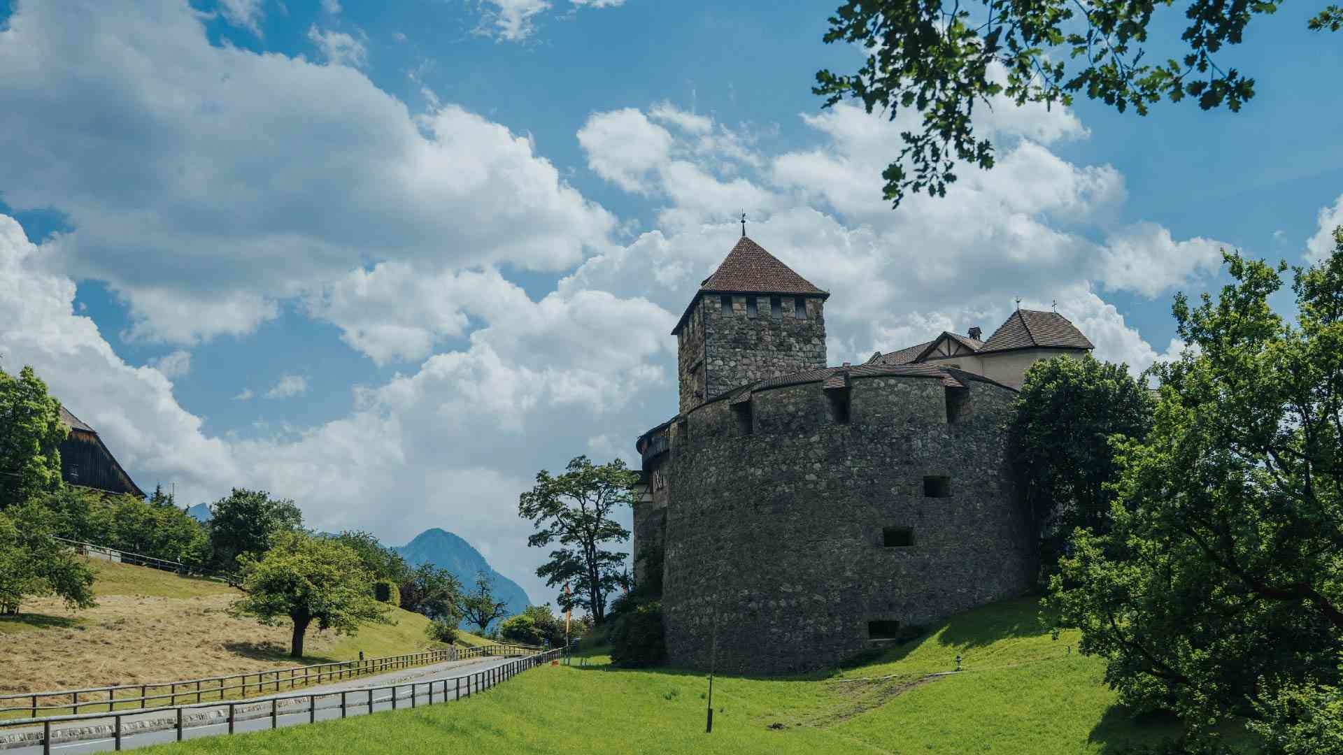 Vaduz, Liechtenstein on a Bunnik Tour