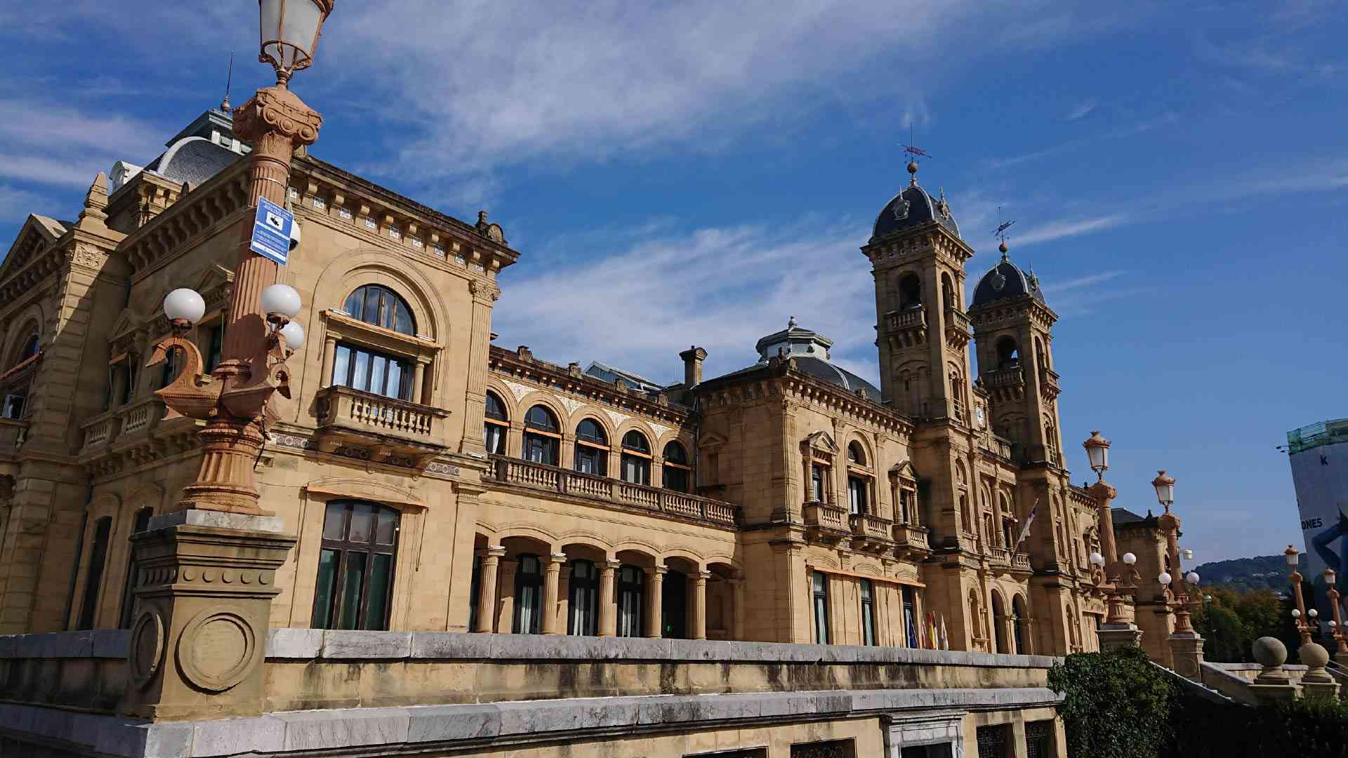 Building in San Sebastian, Spain