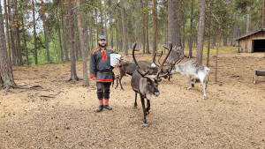 Reindeer Farm, Finland by Dennis Bunnik