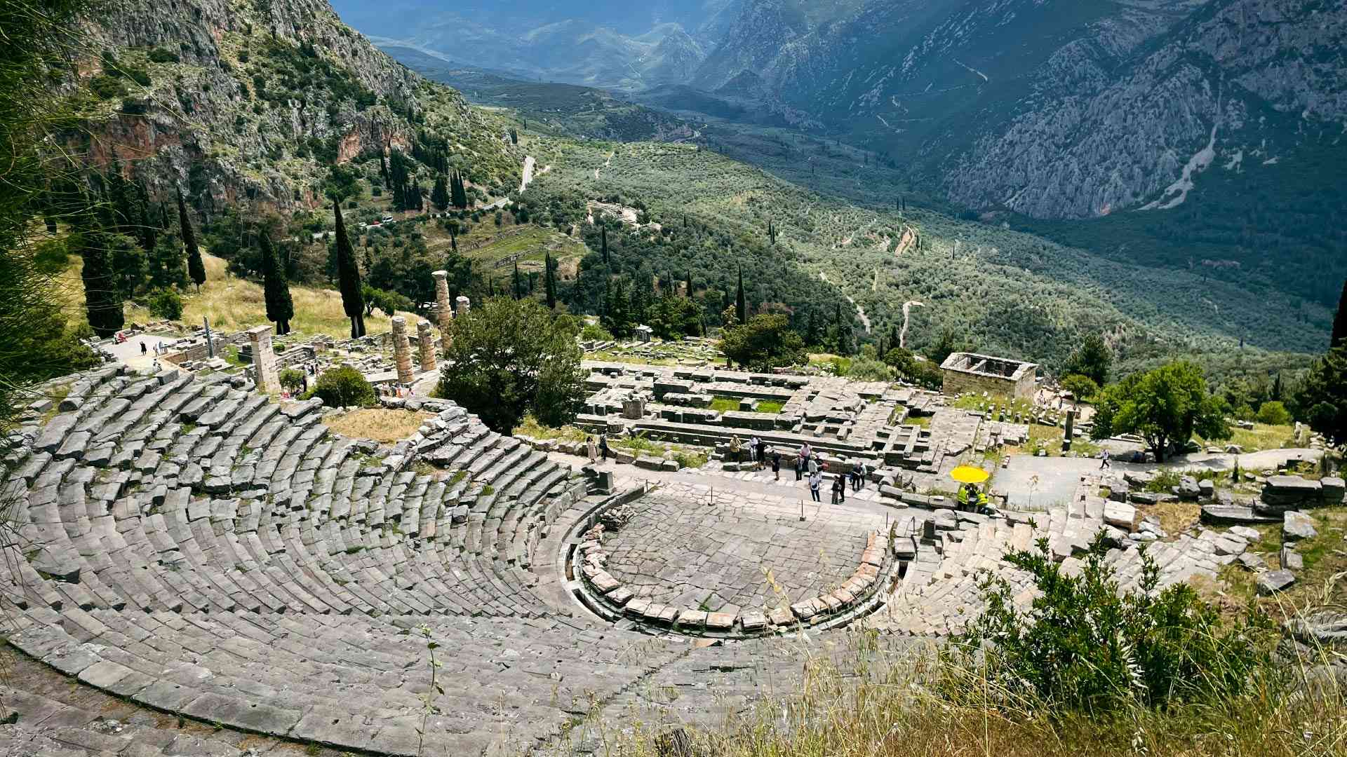 Ancient Delphi on a Bunnik Tour of Türkiye & Greece