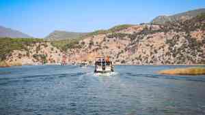 Dalyan river cruise on a Bunnik Tour of Türkiye