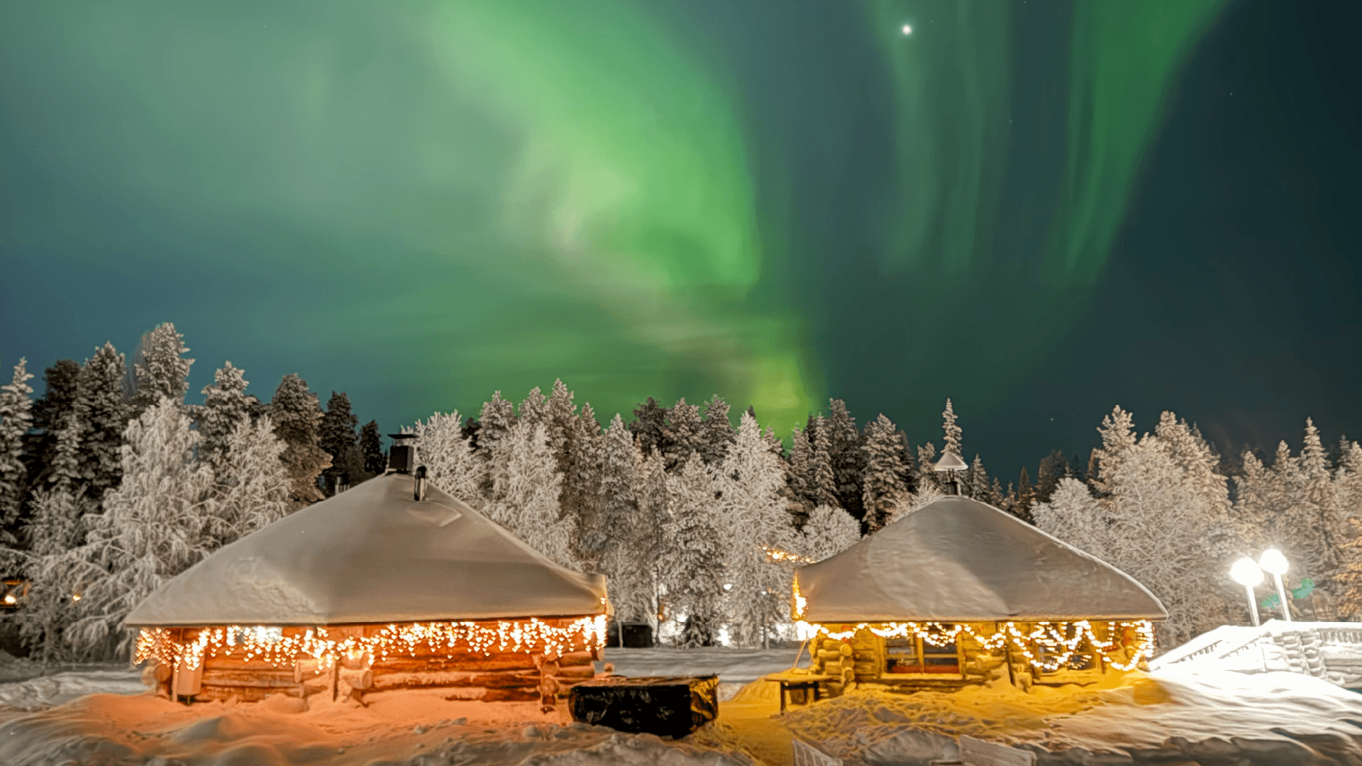 Northern Lights, Finland by Karin Jones