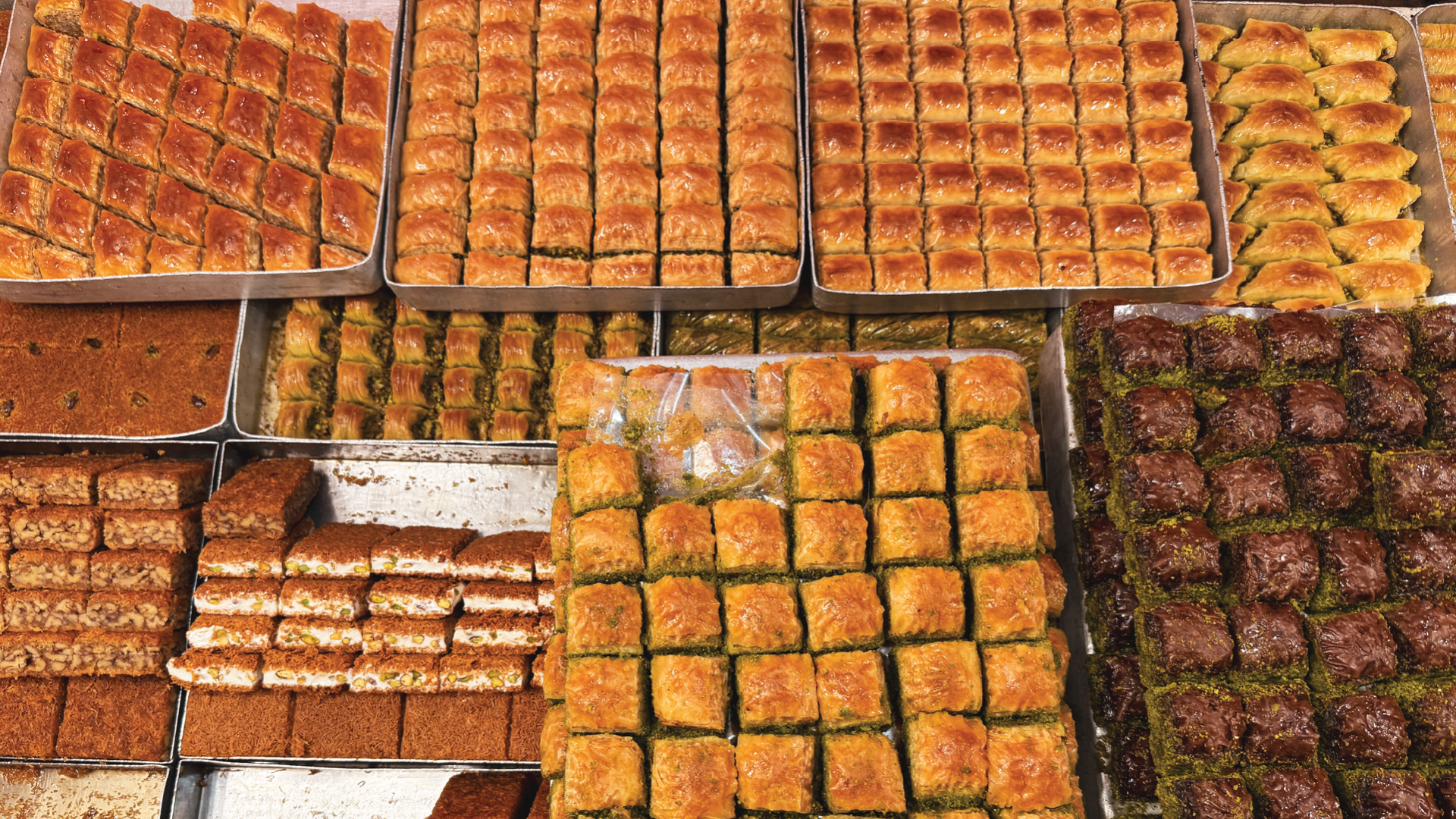 Turkish delight tasting, Türkiye by Zoe Francis
