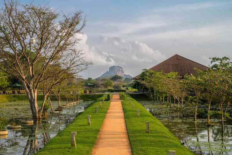 Sigiriya, Water Garden Sigiriya, Sri Lanka