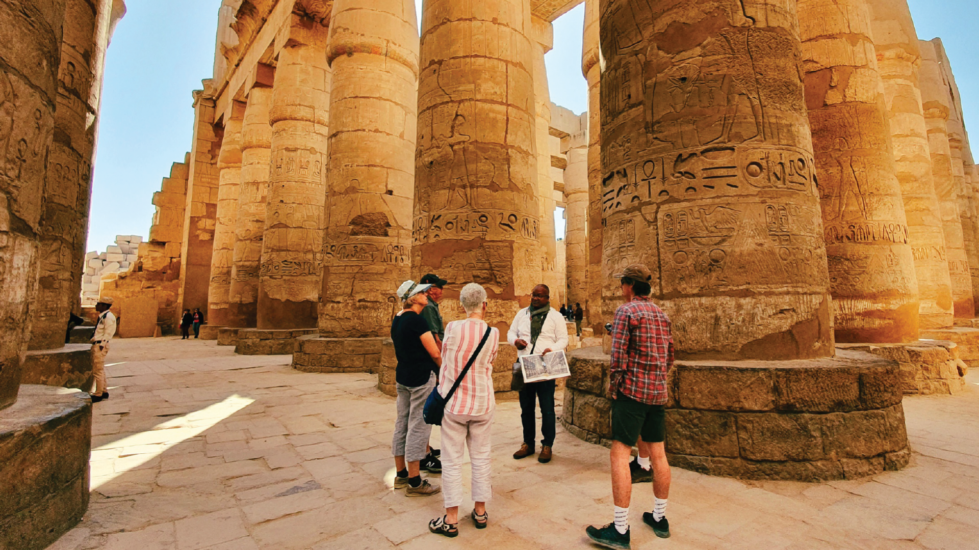 Luxor Temple, Egypt by Dennis Bunnik