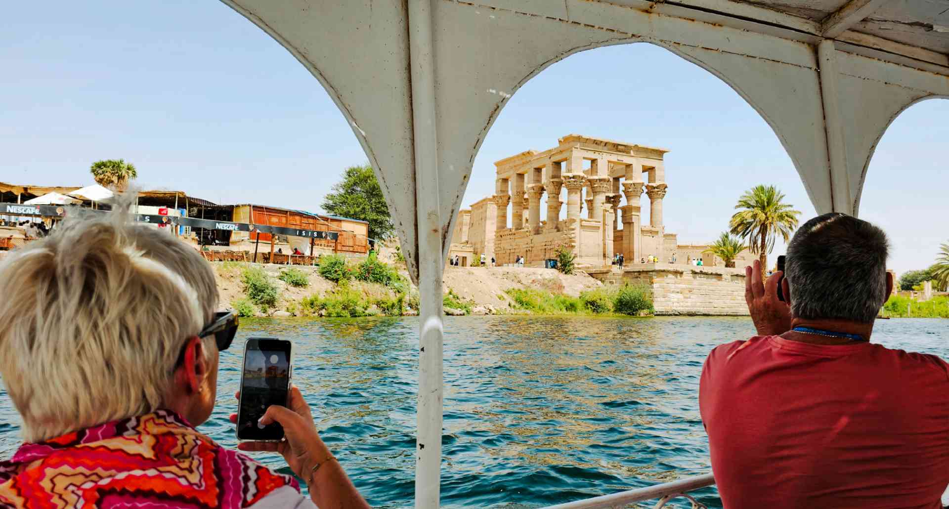 Philae Temple in Aswan by Dennis Bunnik