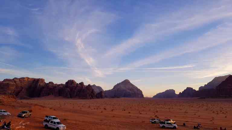 Wadi Rum Desertscape, Jordan by Victoria Hearn
