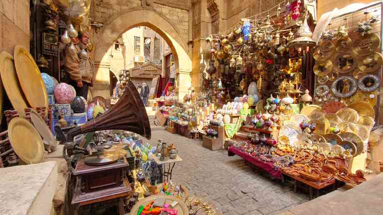 Streets in Cairo, Egypt by Dennis Bunnik