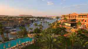 Old Cataract Hotel in Aswan, Egypt by Amie Bunnik