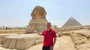 The Great Sphinx of Giza, Egypt by Dennis Bunnik