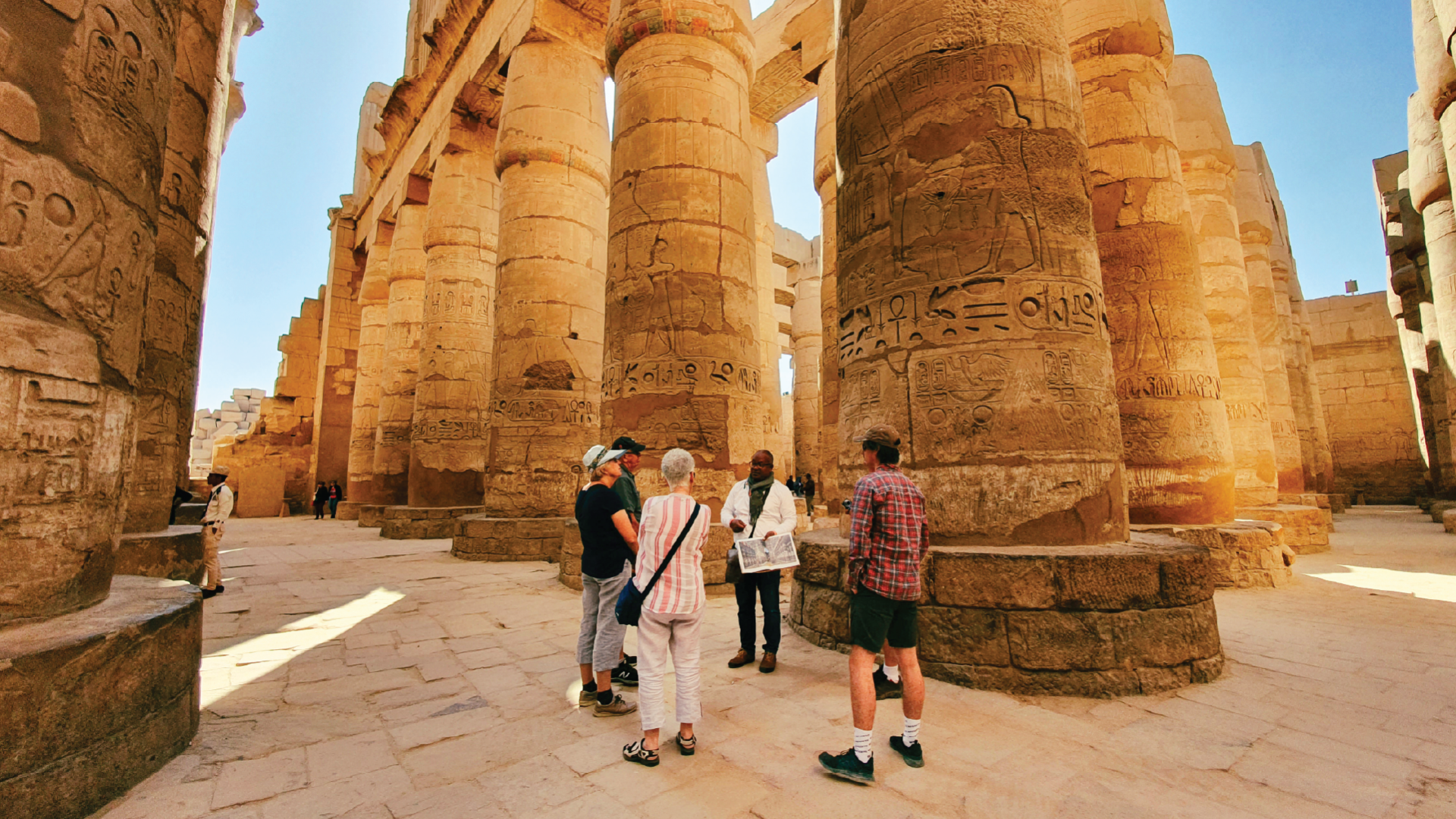 Luxor Temple, Egypt by Dennis Bunnik