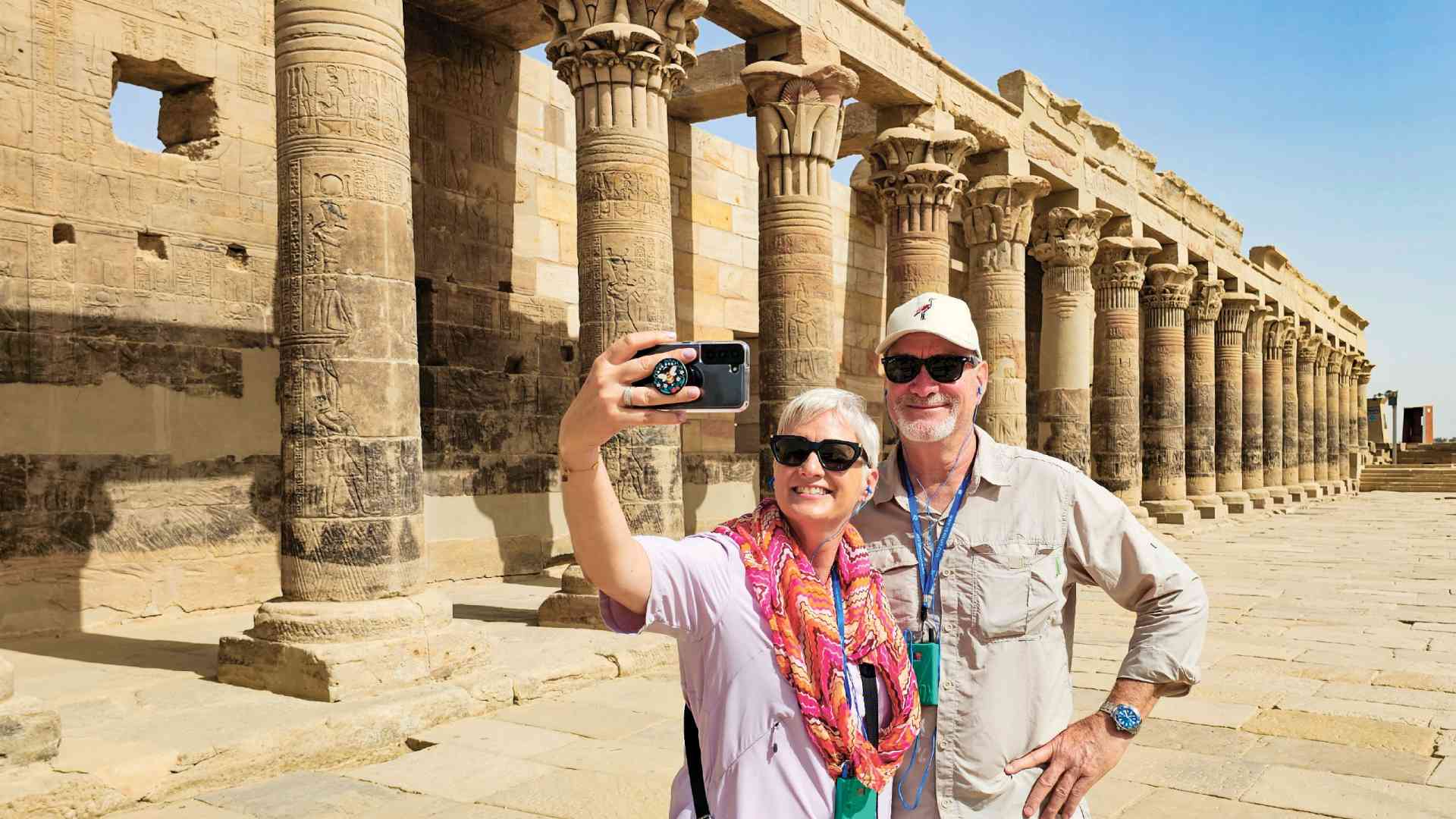 Philae Temple, Egypt by Dennis Bunnik