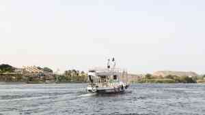 The Nile River Aswan Egypt by Amie Bunnik