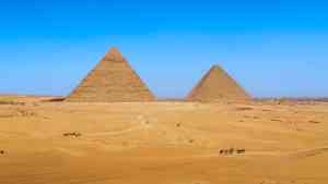 The Pyramids of Giza, Egypt by Amie Bunnik