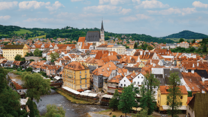 Český Krumlov, Czechia on a Bunnik Tour