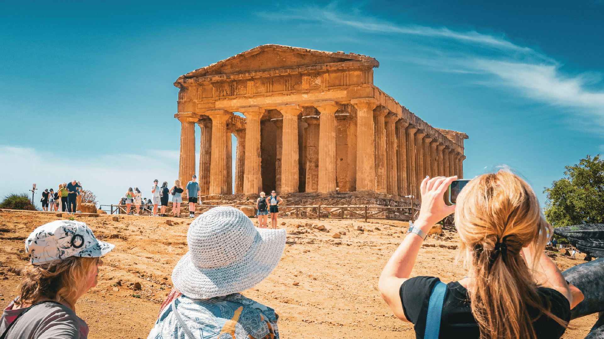 Valley of the Temples, Agrigento, Sicily on a Bunnik Tour