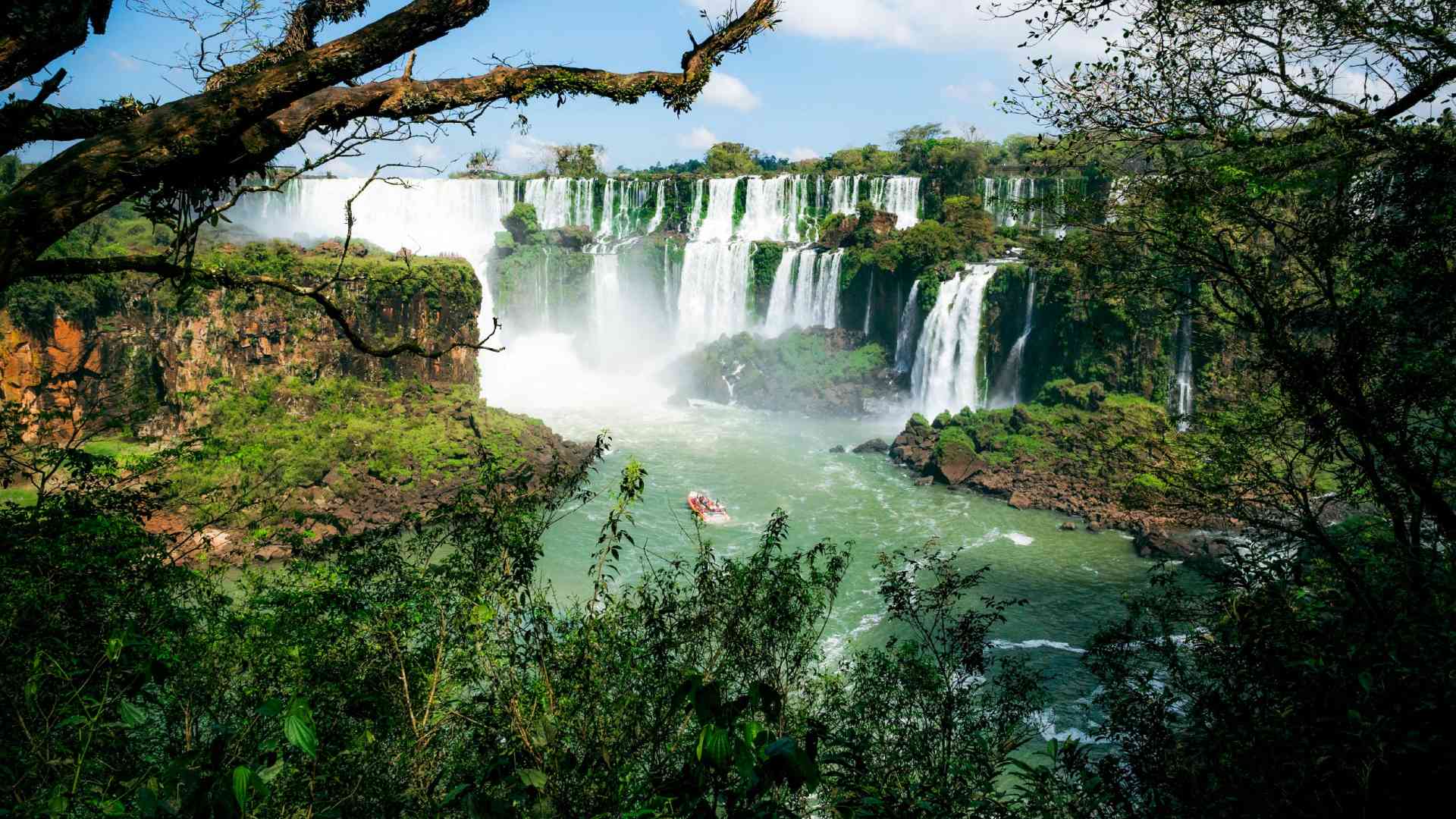 Iguazu Falls, Brazil by David Hein