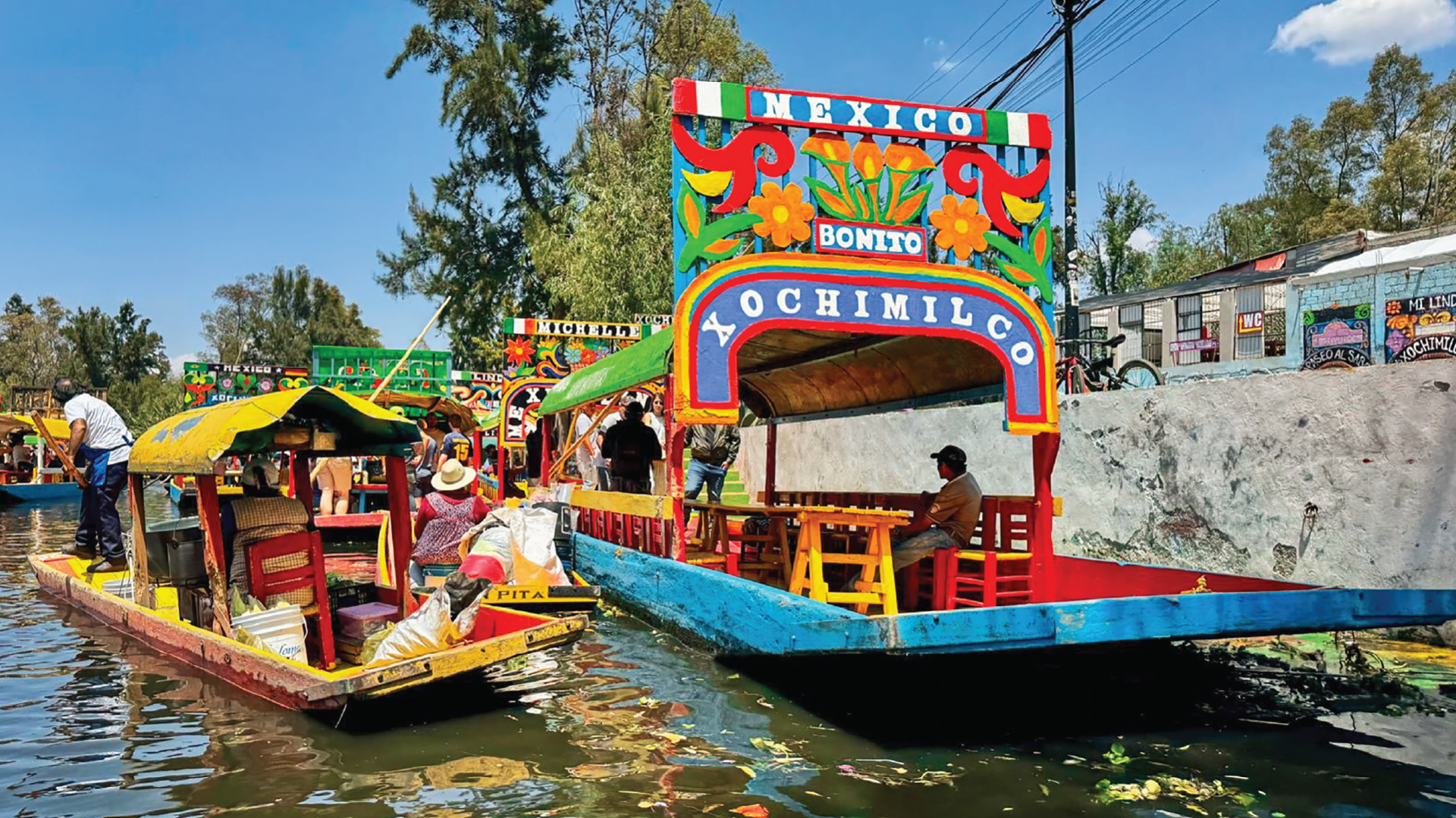 Xochimilco, Mexico by Deanne Sandler