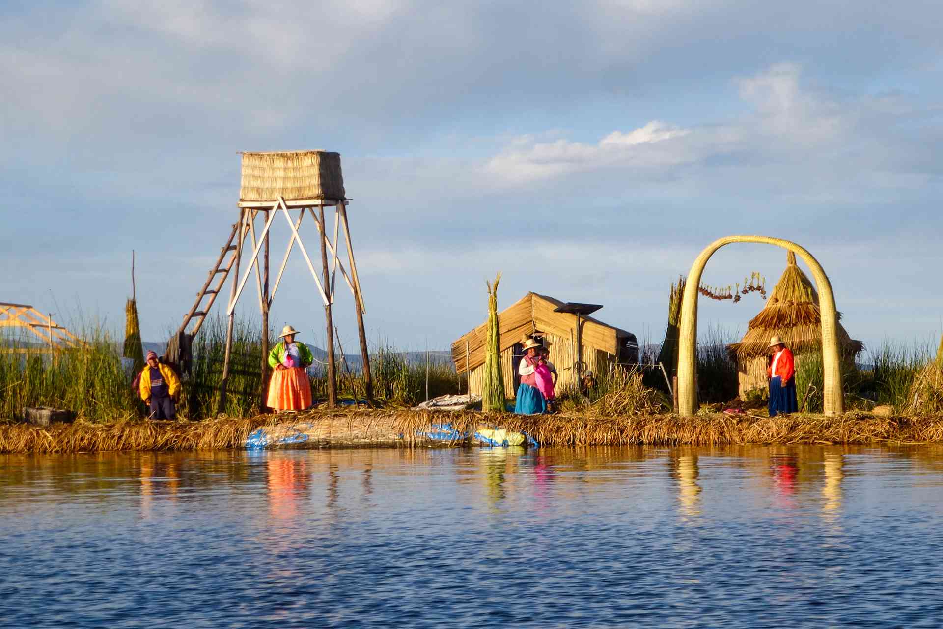 Uros Islands, Peru by Marion Bunnik