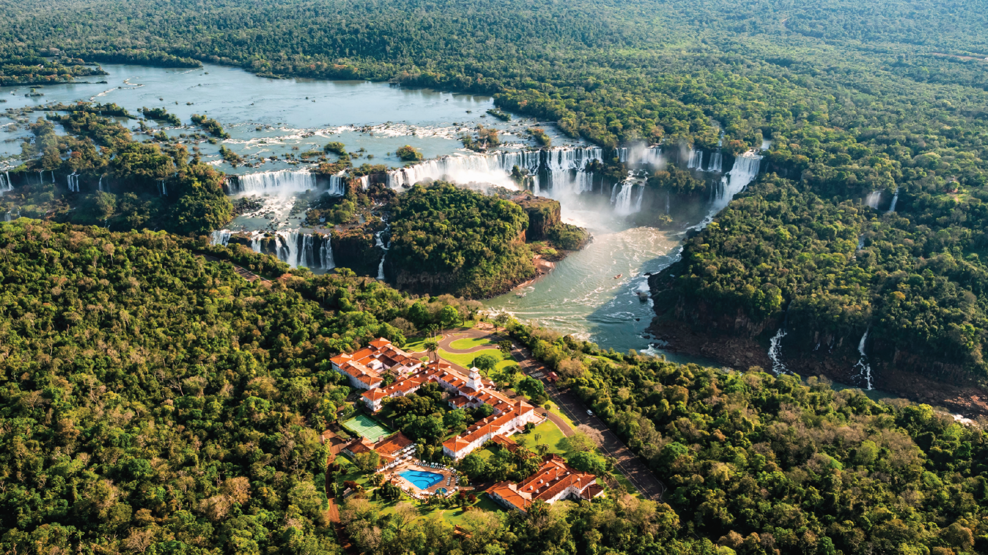 Hotel das Cataratas, Iguazu Falls, Brazil by David Hein