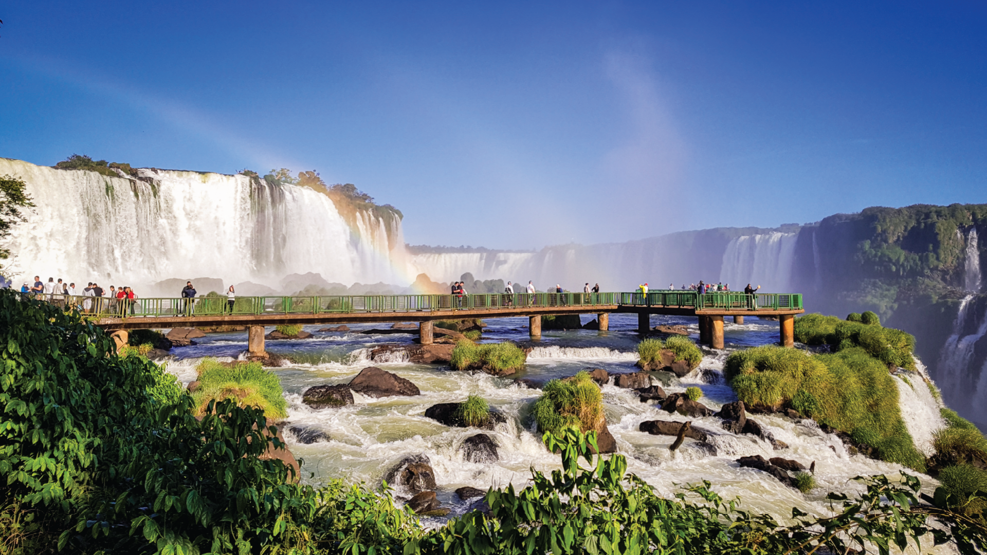 Iguazu Falls, Brazil by Dennis Bunnik
