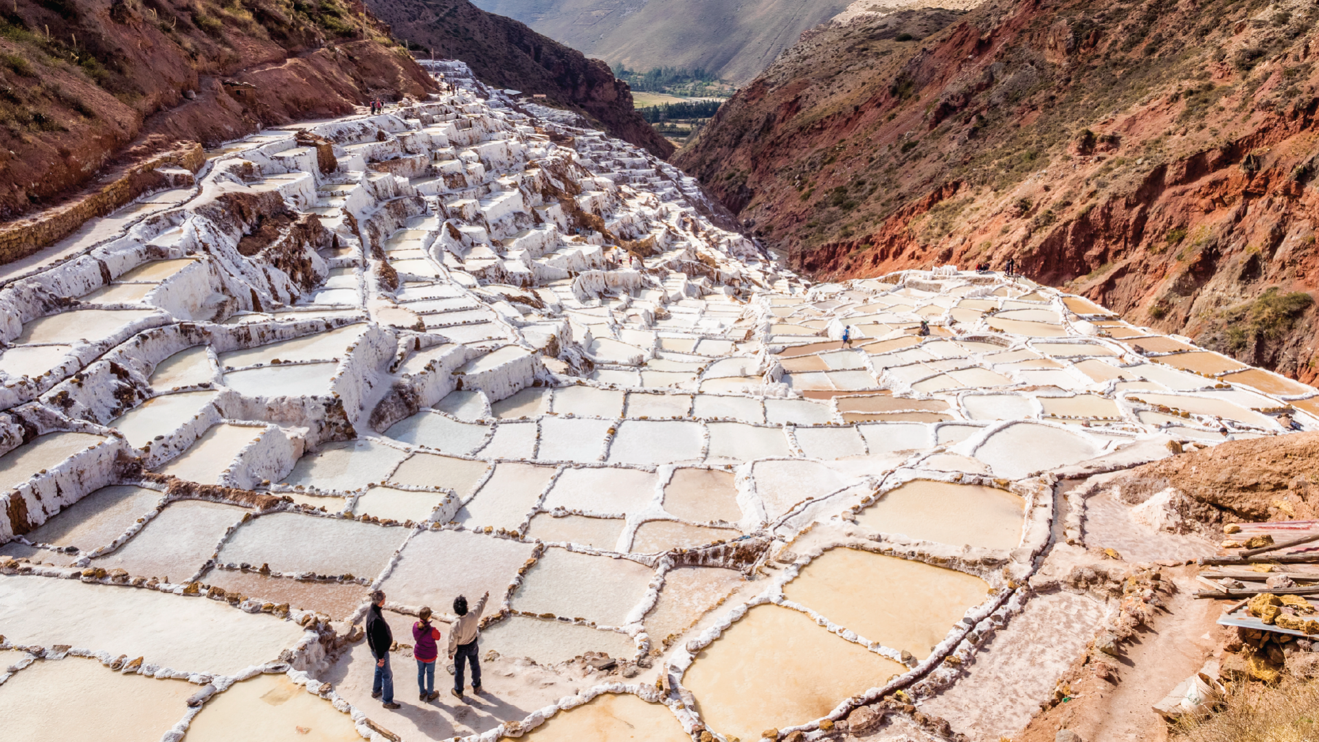 Maras Salt Flats, Sacred Valley, Peru by David Hein