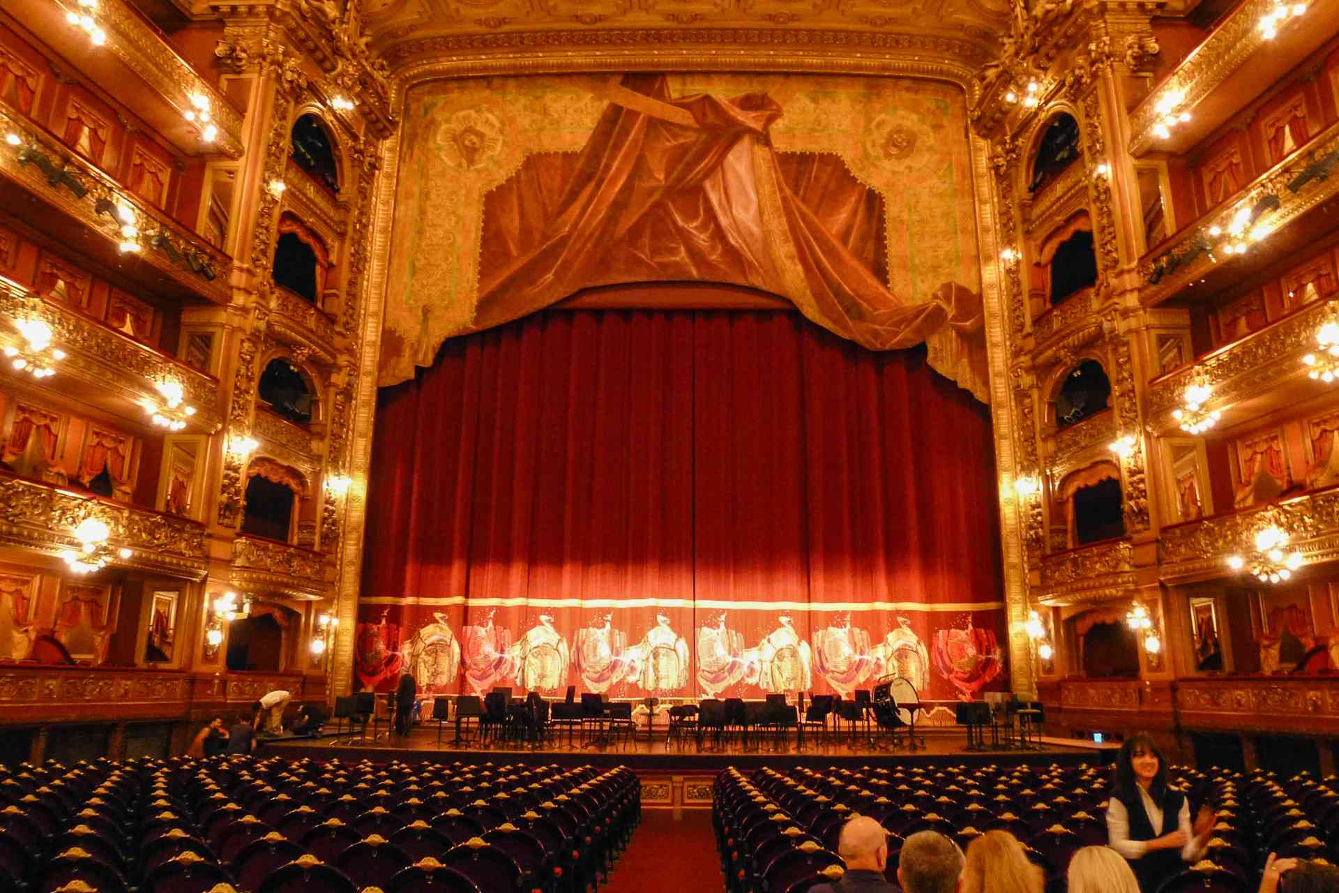 Colon Theatre in Buenos Aires, Argentina by Marion Bunnik