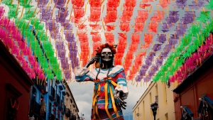 Day of the Dead festival on a Bunnik Tour of Mexico
