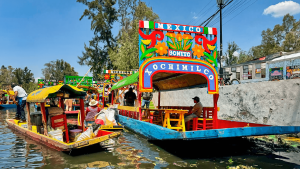 Xochimilco on a Bunnik Tour of Mexico