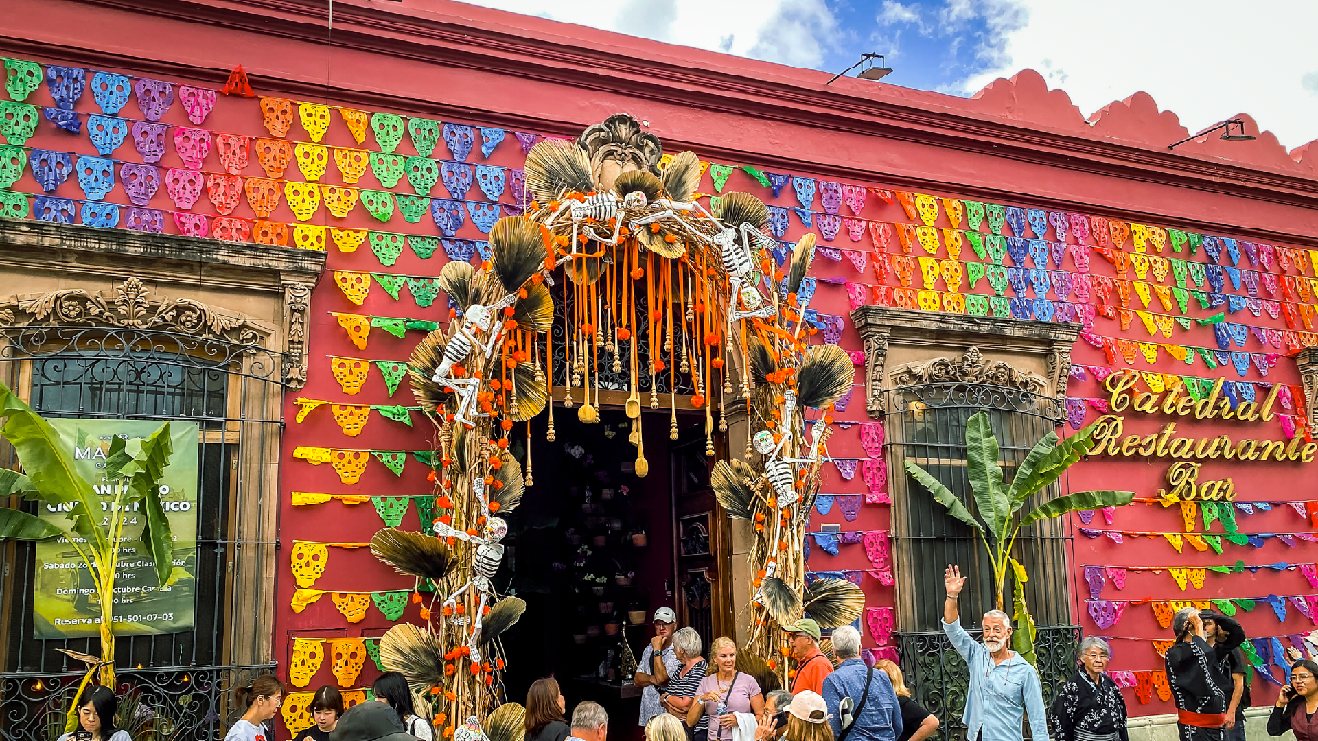 Day of the Dead festival on a Bunnik Tour of Mexico