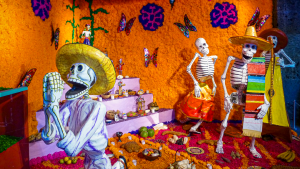 Day of the Dead festival on a Bunnik Tour of Mexico