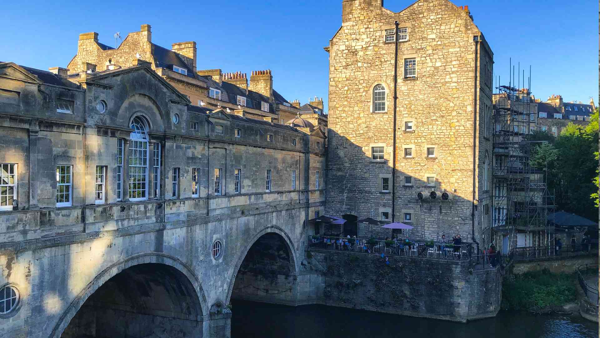 Roman Baths, England by Sylvia Prescott