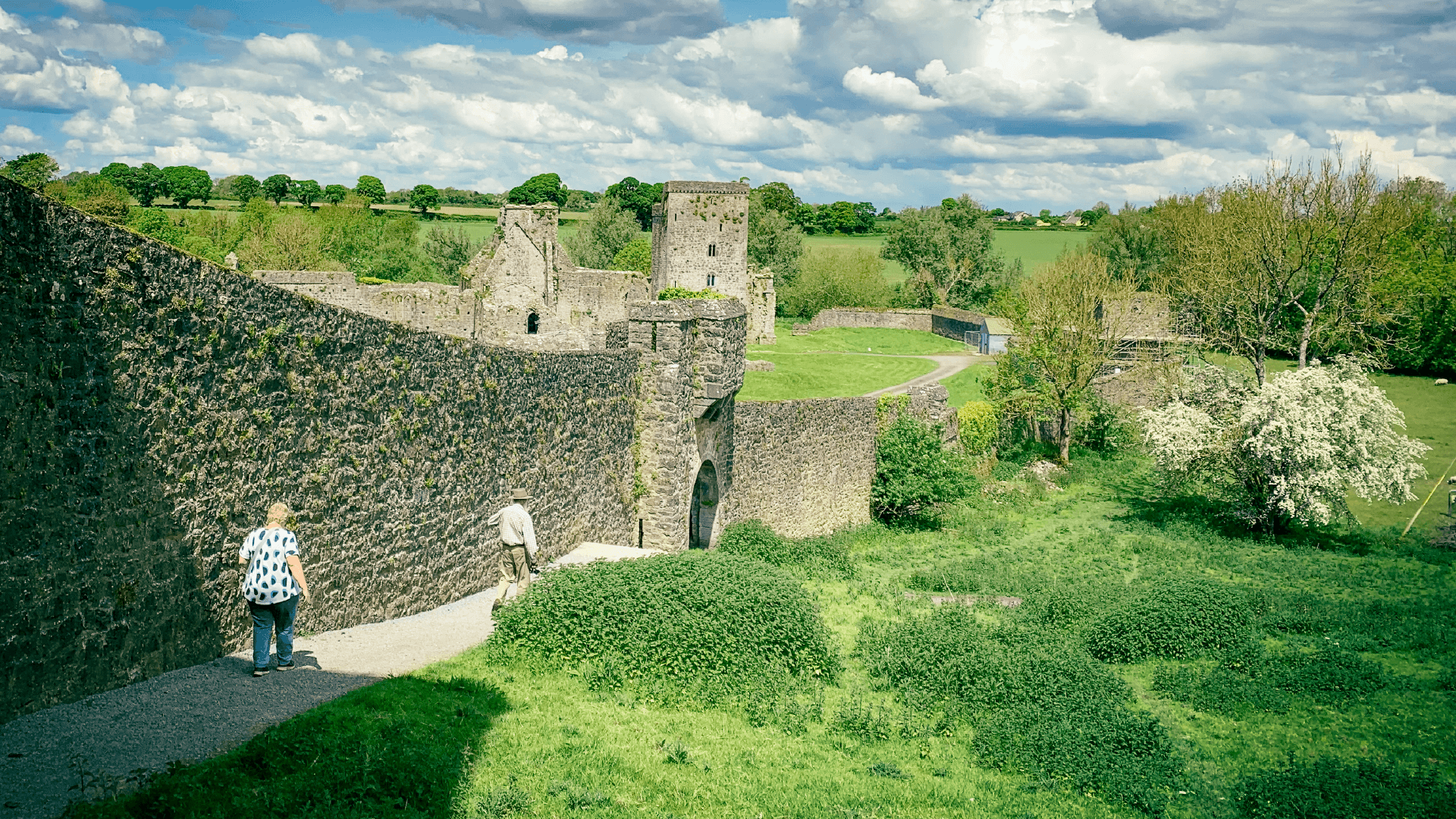 Kells Priory on a Bunnik Tour of Ireland