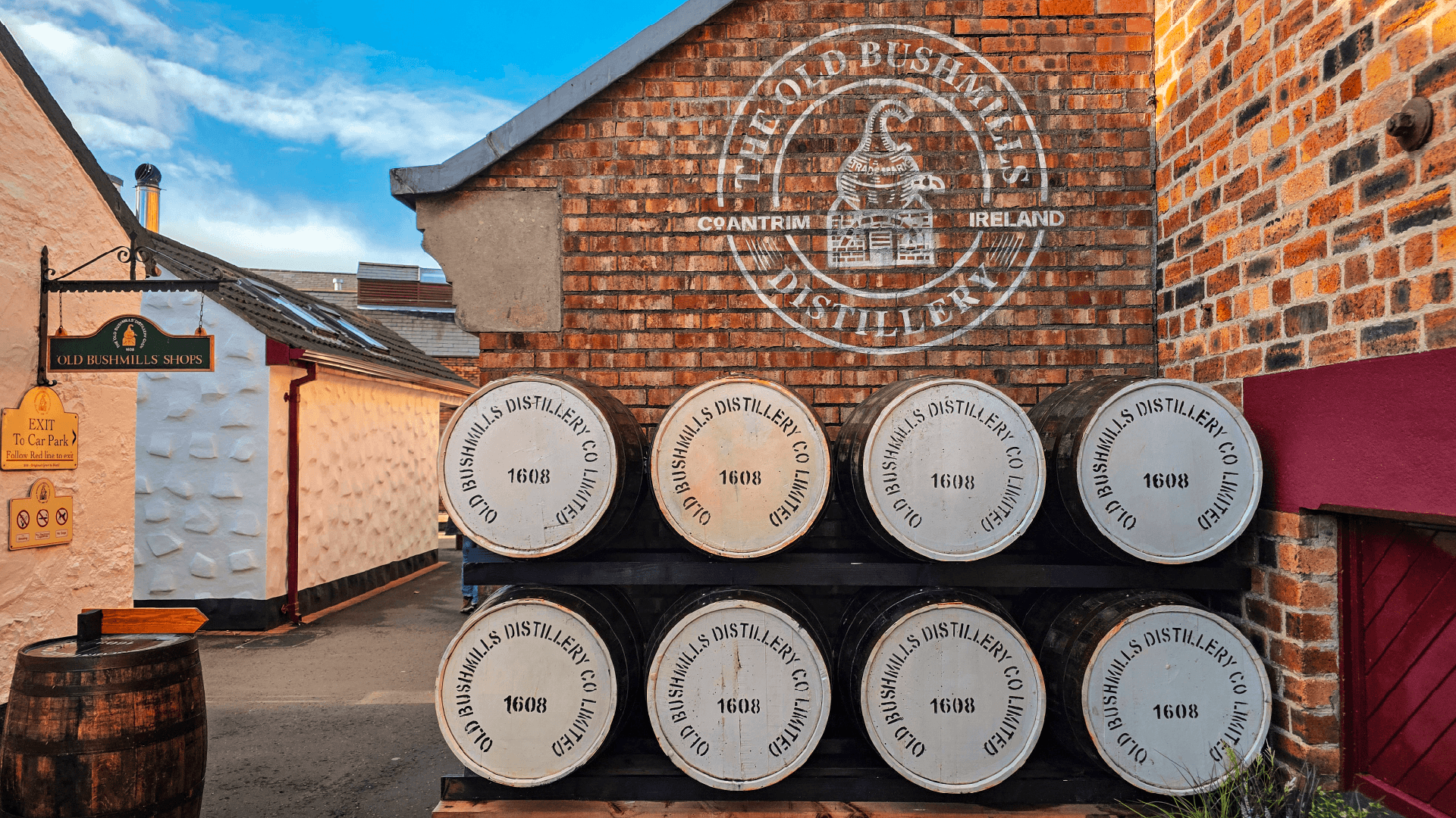 The Old Bushmills Distillery on a Bunnik Tour of Northern Ireland