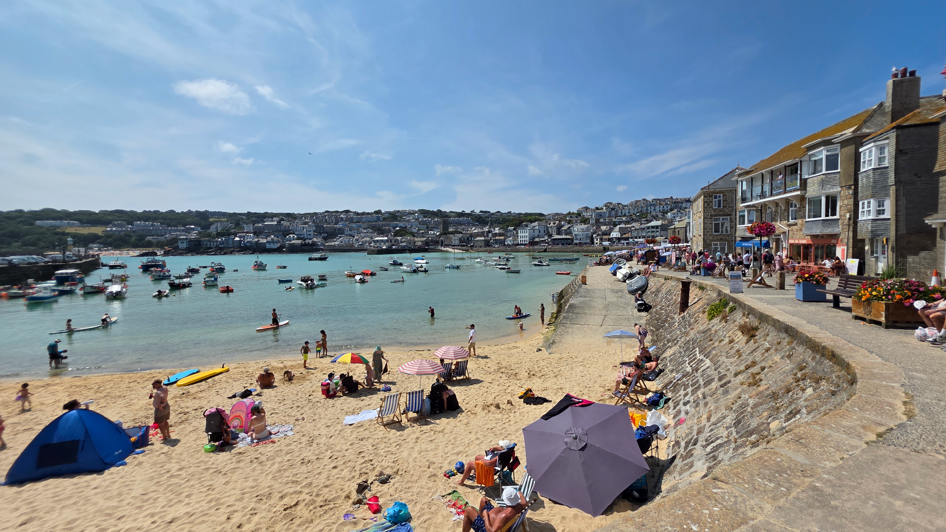 St Ives, Cornwall, England by Dennis Bunnik